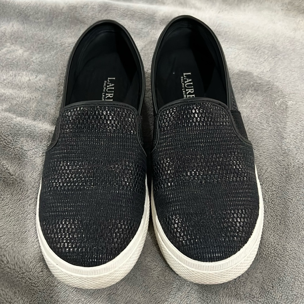 Navy Blue Ralph Lauren slip-on, size 6.5